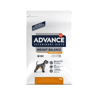 ADVANCE VETERINARY DIET DOG WEIGHT BALANCE MEDIUM / MAXI 3 KG