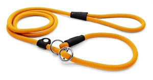 Morso Hondenriem Retrieverlijn Regular Rope Gerecycled Gold Goud hondenhalsband 170x1 cm