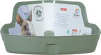 Zolux Neolife Hoektoilet Konijn Groen knaagdiertoilet 42x31x21 cm
