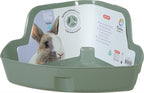 Zolux Neolife Hoektoilet Konijn Groen knaagdiertoilet 42x31x21 cm