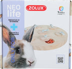 Zolux Neolife Treat Tray Konijn Hout knaagdierspeelgoed 23x23 cm