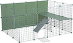 Zolux Neolife Konijn Neopark knaagdierkooi konijnenhok 140x105x70 cm