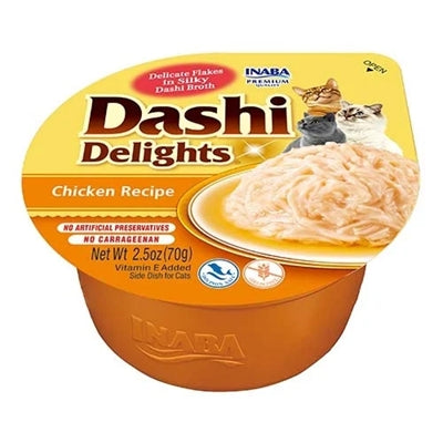 Inaba Dashi Delights Chicken Recipe kattenvoer natvoer 70 gr
