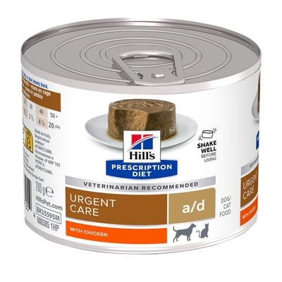 Hill'S Prescription Diet Hill's Canine / Feline a/d Urgent Care hondenvoer natvoer 12x200 gr