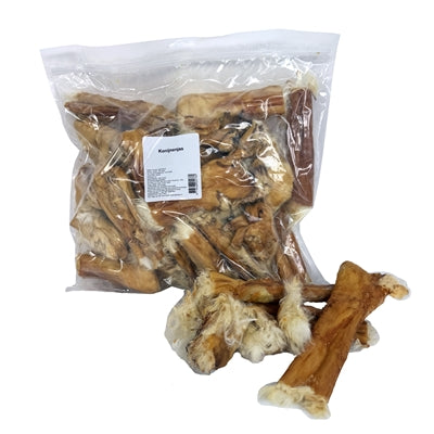 Petsnack Konijnenjas hondensnacks gedroogd