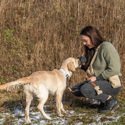 Trixie be Nordic Poepzakhouder Met 20 Poepzakjes Zand hondenpoepzakjes