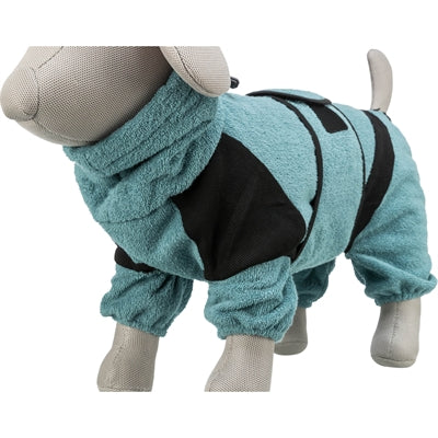 Trixie Badjas / Huisoverall Badstof Petrol hondenkleding