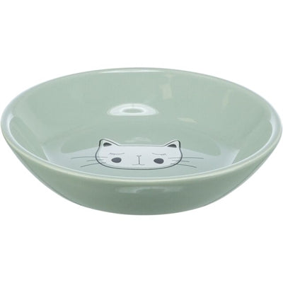 Trixie Voerbak / Drinkbak Kat Verhoogd Keramiek Assorti 200 ml 14 cm