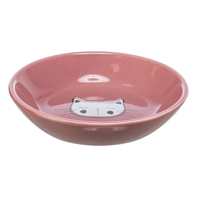 Trixie Voerbak / Drinkbak Kat Verhoogd Keramiek Assorti 200 ml 14 cm