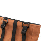 Trixie Rolltop Rugtas Met Heuptas Met Riem Roest outdoor 55x130 cm