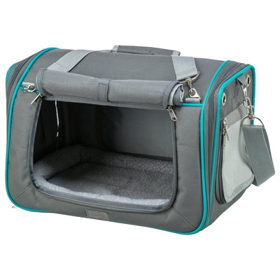 Trixie Reistas Vicky Knaagdier Met Uitneembaar Binnenkussen Grijs vervoersbox 40x27x28 cm