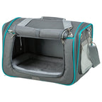 Trixie Reistas Vicky Knaagdier Met Uitneembaar Binnenkussen Grijs vervoersbox 40x27x28 cm