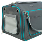 Trixie Reistas Vicky Knaagdier Met Uitneembaar Binnenkussen Grijs vervoersbox 40x27x28 cm