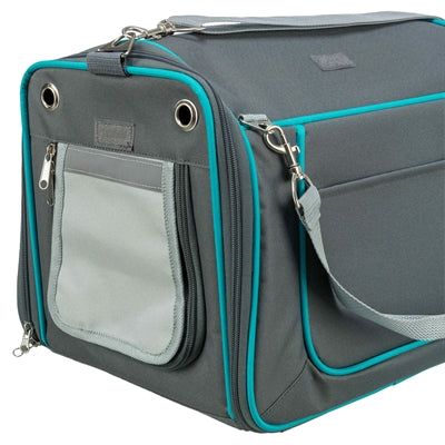 Trixie Reistas Vicky Knaagdier Met Uitneembaar Binnenkussen Grijs vervoersbox 40x27x28 cm