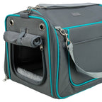 Trixie Reistas Vicky Knaagdier Met Uitneembaar Binnenkussen Grijs vervoersbox 40x27x28 cm