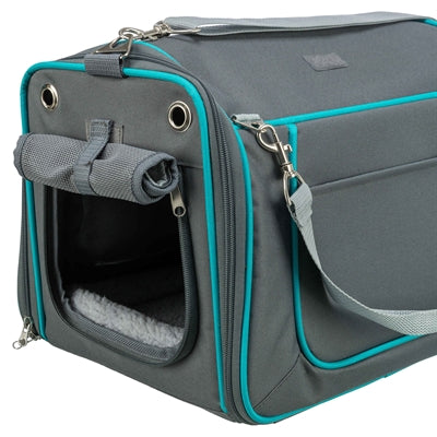 Trixie Reistas Vicky Knaagdier Met Uitneembaar Binnenkussen Grijs vervoersbox 40x27x28 cm