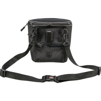 Trixie Beloningszakje Snackzakje Duo Treat Zwart outdoor 20x5X20 cm