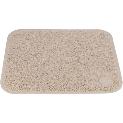 TRIXIE SCHOONLOOPMAT VOOR KATTENBAKKEN PVC BLUSH 45X37 CM