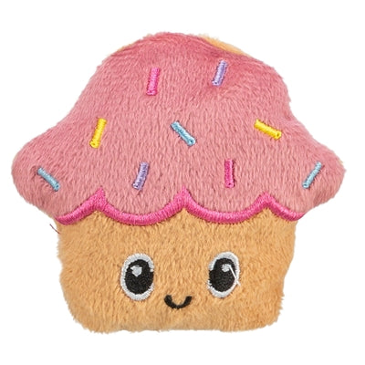 Trixie Ijsje of Cupcake Pluche Met Catnip Assorti kattenspeelgoed 7 cm