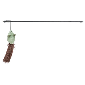 Trixie Kattenhengel Muis Kunststof / Pluche kattenspeelgoed 46 cm