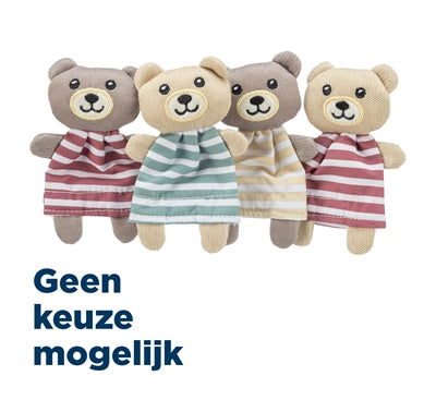 Trixie Beer Stof Met Catnip kattenspeelgoed 12 cm