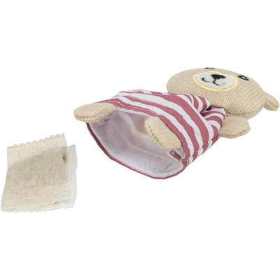 Trixie Beer Stof Met Catnip kattenspeelgoed 12 cm
