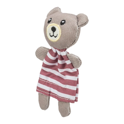Trixie Beer Stof Met Catnip kattenspeelgoed 12 cm