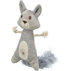 Trixie Wasbeer XXL Pluche / Stof Met Veer Met Catnip kattenspeelgoed 30 cm