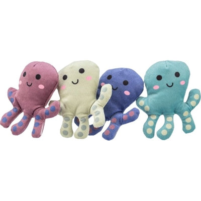 TRIXIE OCTOPUS PLUCHE MET CATNIP ASSORTI 10 CM