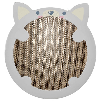 Trixie Junior Krabmat Hamster Met Catnip Lichtgrijs krabpaal 31x32,5x2,5 cm