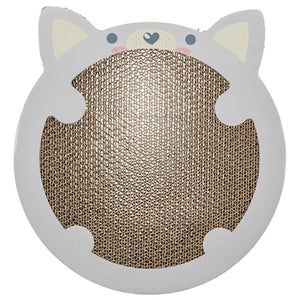 Trixie Junior Krabmat Hamster Met Catnip Lichtgrijs krabpaal 31x32,5x2,5 cm