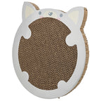 Trixie Junior Krabmat Hamster Met Catnip Lichtgrijs krabpaal 31x32,5x2,5 cm