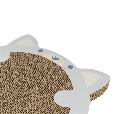 Trixie Junior Krabmat Hamster Met Catnip Lichtgrijs krabpaal 31x32,5x2,5 cm