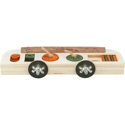 Trixie Snackspeelgoed Hout vogelspeelgoed 25x9X4 cm