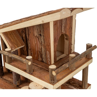 Trixie Huis Jule Voor Hamsters Schorshout knaagdierspeelgoed 25x18x21 cm