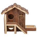 Trixie Huis Henna Voor Hamsters Schorshout knaagdierspeelgoed 27x15x21 cm