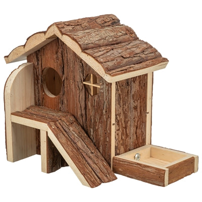 Trixie Huis Henna Voor Hamsters Schorshout knaagdierspeelgoed 27x15x21 cm