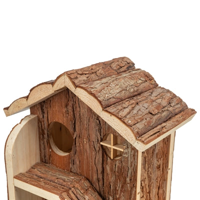Trixie Huis Henna Voor Hamsters Schorshout knaagdierspeelgoed 27x15x21 cm