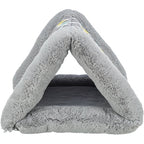 Trixie Tent Sunny Voor Cavia / Dwergkonijn Grijs knaagdierspeelgoed 44x40x33 cm