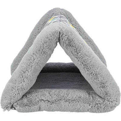 Trixie Tent Sunny Voor Cavia / Dwergkonijn Grijs knaagdierspeelgoed 44x40x33 cm