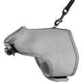 TRIXIE SOFTTUIG KAT MET RIEM GRIJS 24-42X120 CM