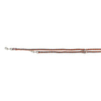 Trixie Hondenriem Cavo Verstelbaar Roest / Grafiet Grijs hondenhalsband nylon