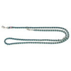 Trixie Hondenriem Cavo Verstelbaar Petrol / Salie Groen hondenhalsband nylon