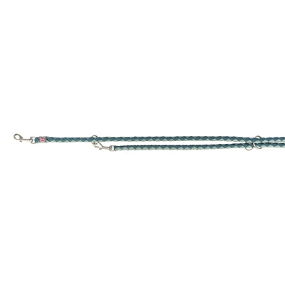 Trixie Hondenriem Cavo Verstelbaar Petrol / Salie Groen hondenhalsband nylon