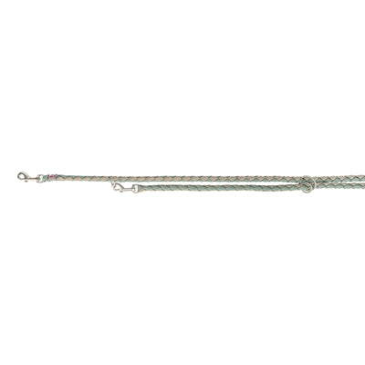 Trixie Hondenriem Cavo Verstelbaar Salie Groen / Zand hondenhalsband nylon