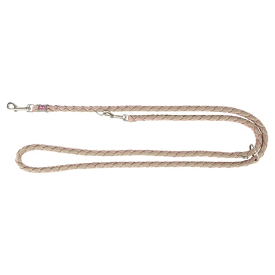 TRIXIE HONDENRIEM CAVO VERSTELBAAR BLUSH / ZAND 200X1,8 CM