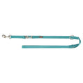 TRIXIE HONDENRIEM PREMIUM VERSTELBAAR AQUA BLAUW 200X2,5 CM