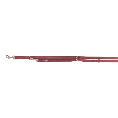 Trixie Hondenriem Premium Verstelbaar Sangria Rood hondenhalsband nylon