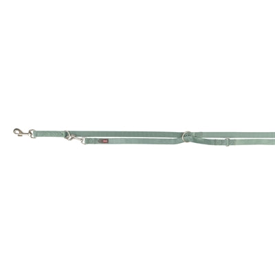 Trixie Hondenriem Premium Verstelbaar Salie Groen hondenhalsband nylon