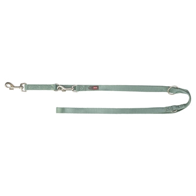 Trixie Hondenriem Premium Verstelbaar Salie Groen hondenhalsband nylon